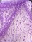 1 Yard Lilac 3D Butterfly Stretch Mesh Delicate Satin Appliqué Fabric for Dresses & Fantasy Costumes 54 Inch Wide